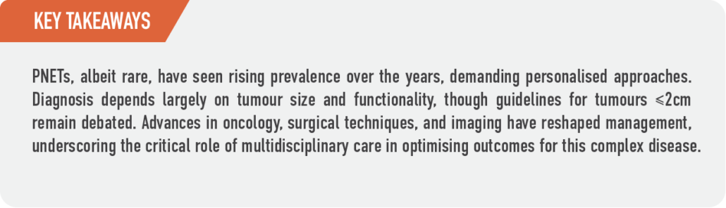 Diagnosis and management of pancreatic neuroendocrine tumours